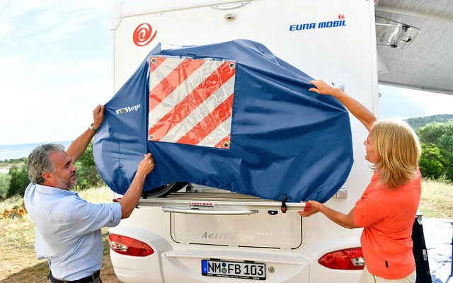 Berger Achterfiets Hoes Met Tas 300D 3 Berger Achterfiets Hoes Met Tas 300D