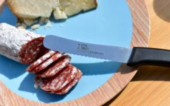 Ontbijtmes I Love Camping Blauw