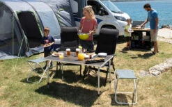 Berger Inklapbare Hocker XL Grijs