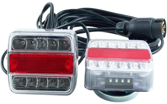 LED 4-functie Lichtmagneet Met 7-polige Stekker 3 LED 4-functie Lichtmagneet Met 7-polige Stekker