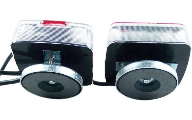 LED 4-functie Lichtmagneet Met 7-polige Stekker 4 LED 4-functie Lichtmagneet Met 7-polige Stekker - Afbeelding 2