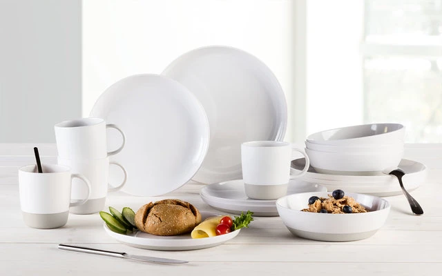 Berger Melamine Serviesset Stone 16-delig. 3 Berger Melamine Serviesset Stone 16-delig.