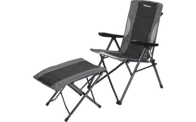 Berger Siena Opvouwbare Beensteun Zwart 4 Berger Siena Opvouwbare Beensteun Zwart - Afbeelding 2