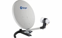 Berger Mobiel Satellietsysteem Complete Set Enkele LNB In Campingkoffer -Berger 598939 4464239