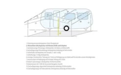 Verticale Steun / Orkaansteun Aluminium 9 Verticale Steun / Orkaansteun Aluminium -Berger 66512 238101