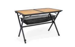 Berger Aluminium Bamboe Roltafel Zwart